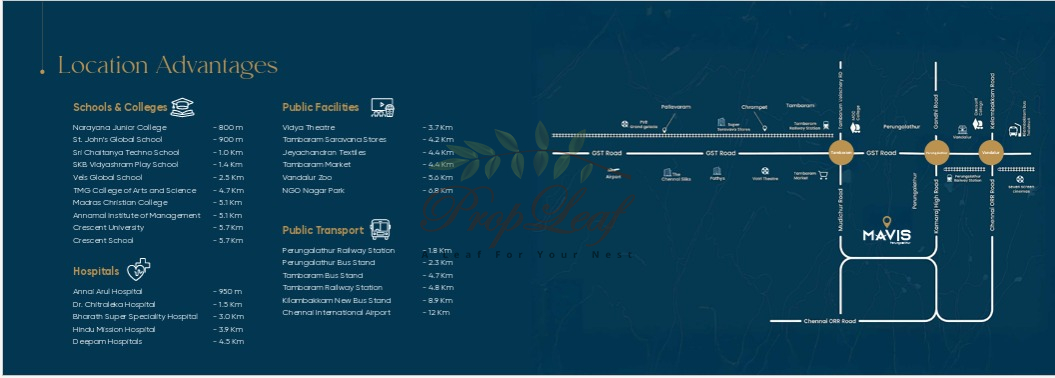 MP Mavis Location Map